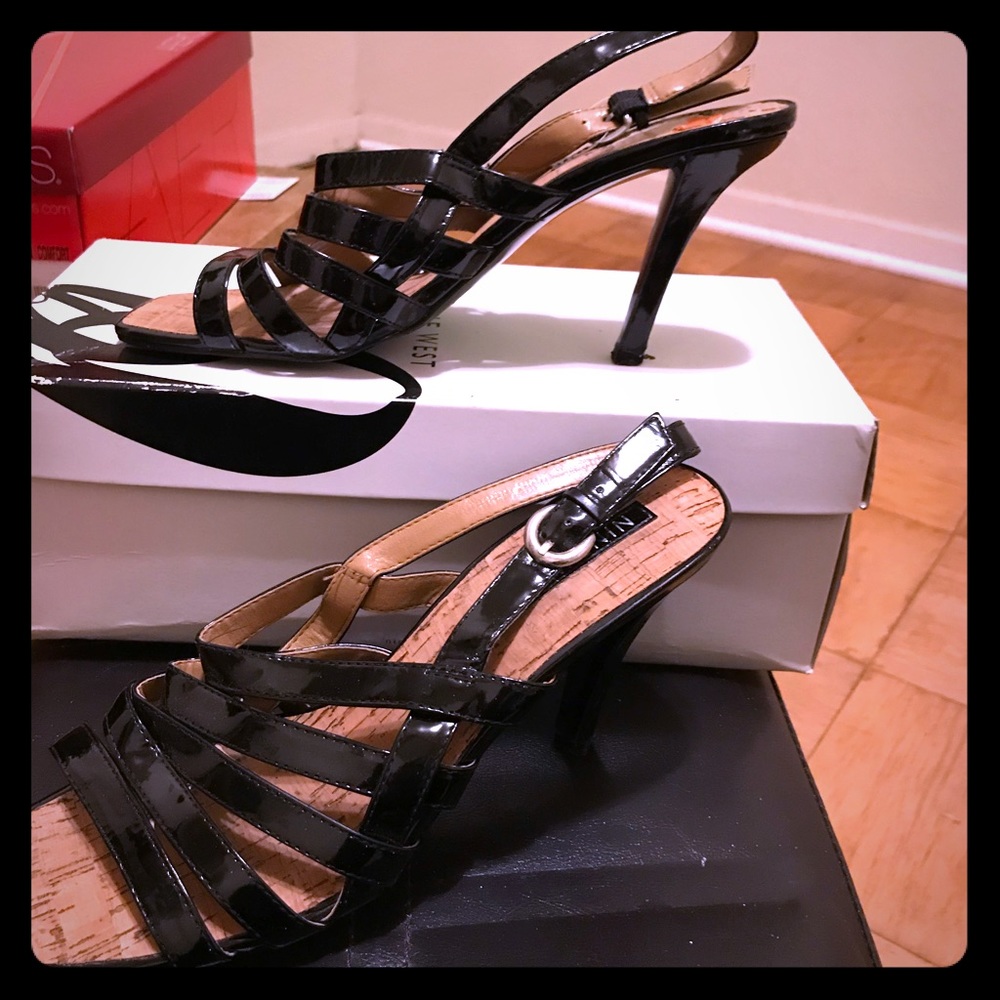 Black heels Nine West